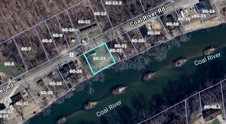 Image for SOLD - Riverfront Lot on the Coal River in St. Albans Selling to the Highest Bidder