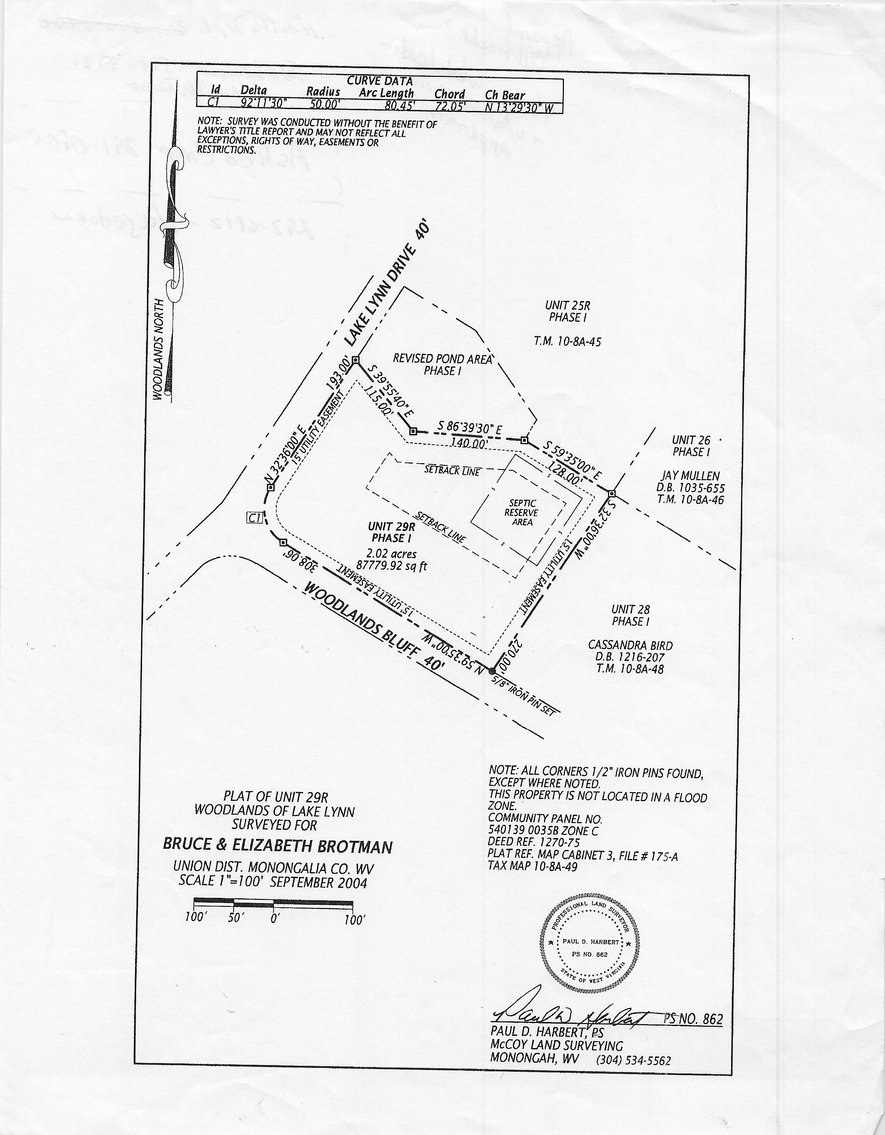 Image for SOLD $176,000 - 2 Acre Corner Lot in The Woodlands Neighborhood of Cheat Lake