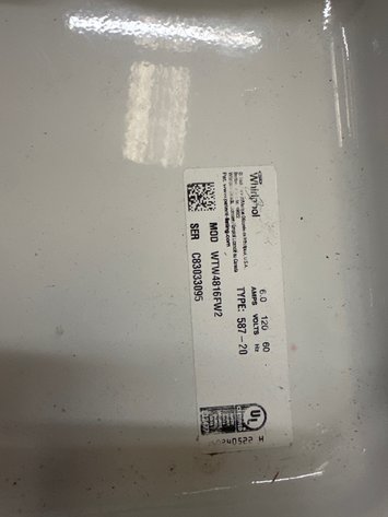 Image for Whirlpool Washer