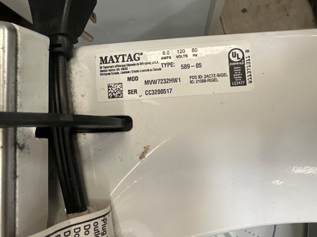 Image for Maytag Washer