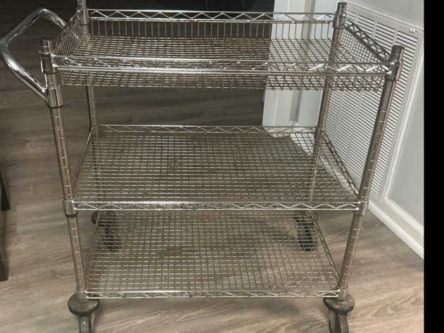 Image for Catering Cart with Display Pedestals
