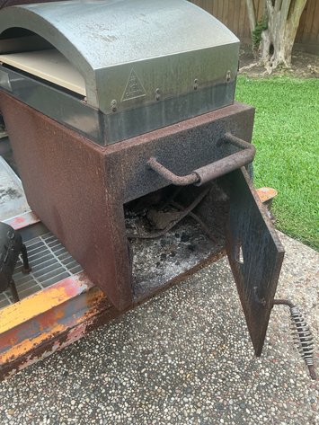 Image for Barbecue Pit with Smoker & Pizza Oven