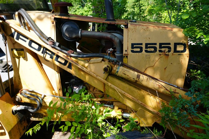 Image for Ford 555D Front End Loader/Backhoe