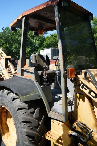 Image for Ford 555D Front End Loader/Backhoe