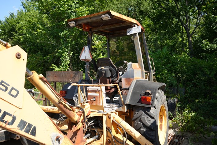 Image for Ford 555D Front End Loader/Backhoe