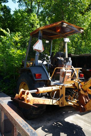 Image for Ford 555D Front End Loader/Backhoe