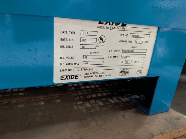 Image for Forklift Charger