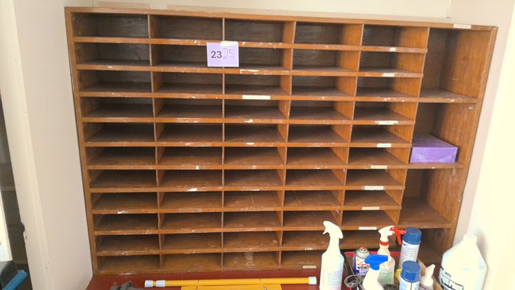 Image for Wooden Mail Sorter