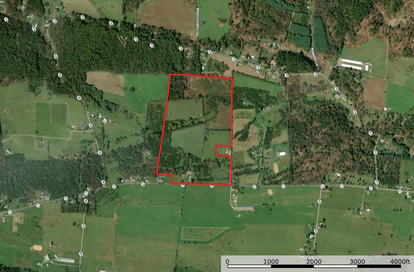 Image for 70 +/- Acres With Farmhouse And Outbuildings Near Singers Glen VA