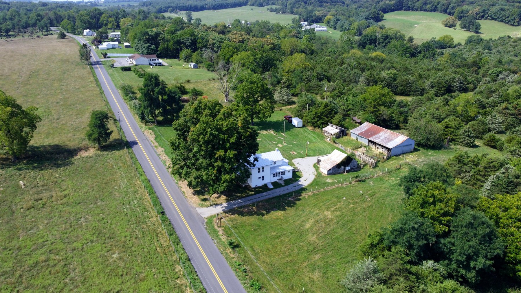 Image for 70 +/- Acres With Farmhouse And Outbuildings Near Singers Glen VA
