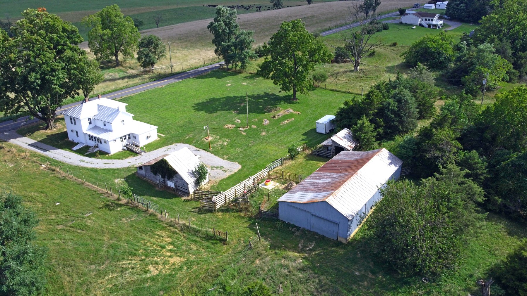 Image for 70 +/- Acres With Farmhouse And Outbuildings Near Singers Glen VA