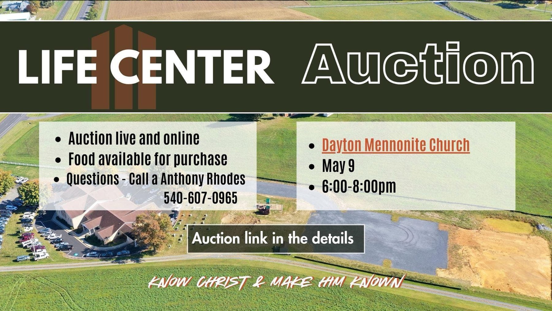Image for Dayton Mennonite Church Life Center Fundraising Auction