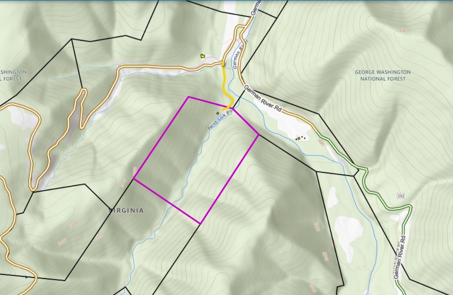 Image for Cabin On 60 Acres Near Criders VA