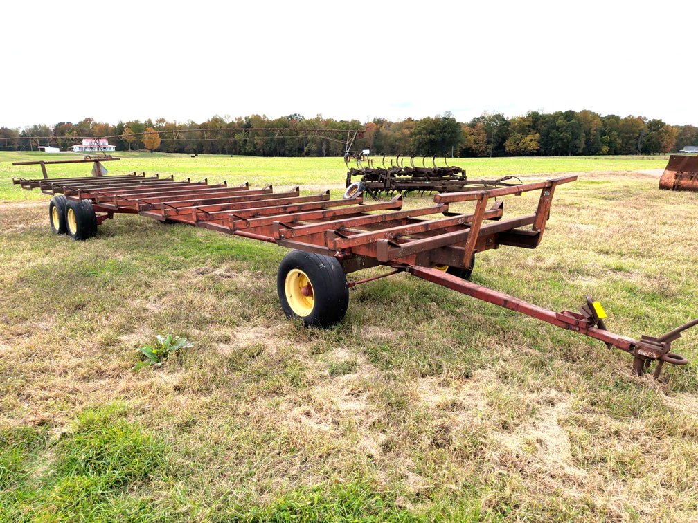 Hay Transport Wagon on Farmco Running Gear