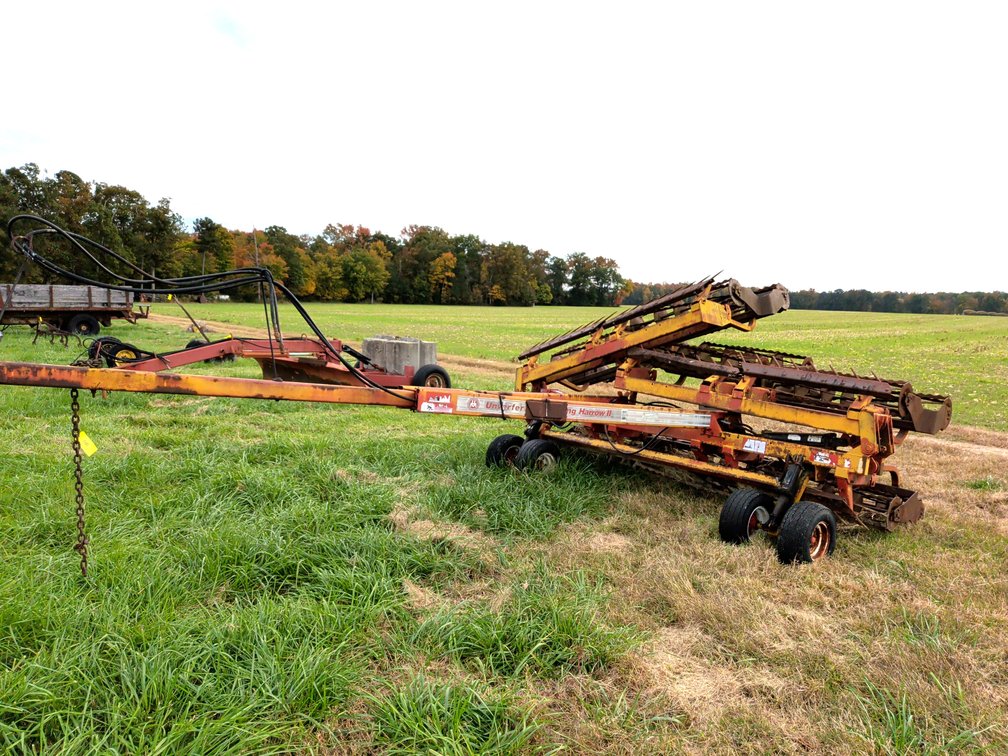 Unverferth Rolling Harrow II Folding Rolling Basket Harrow