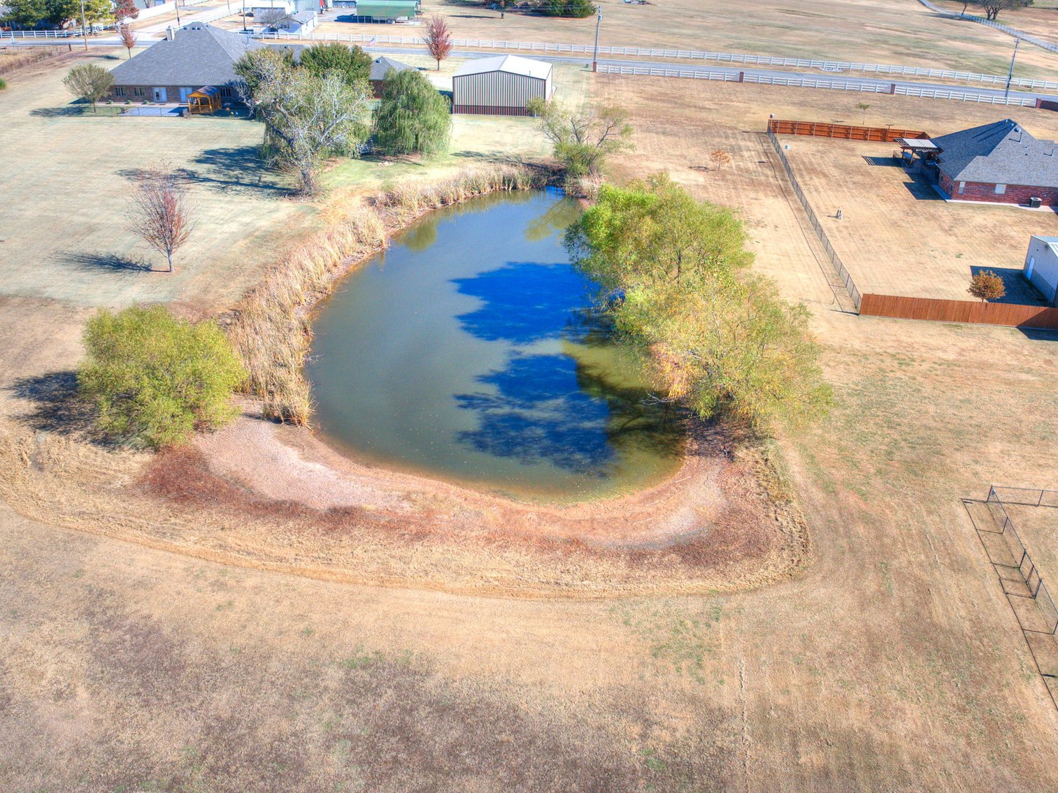 Image for 5861 Whispering Lakes Dr, Noble, OK - Beautiful Home, Shop, & Acreage