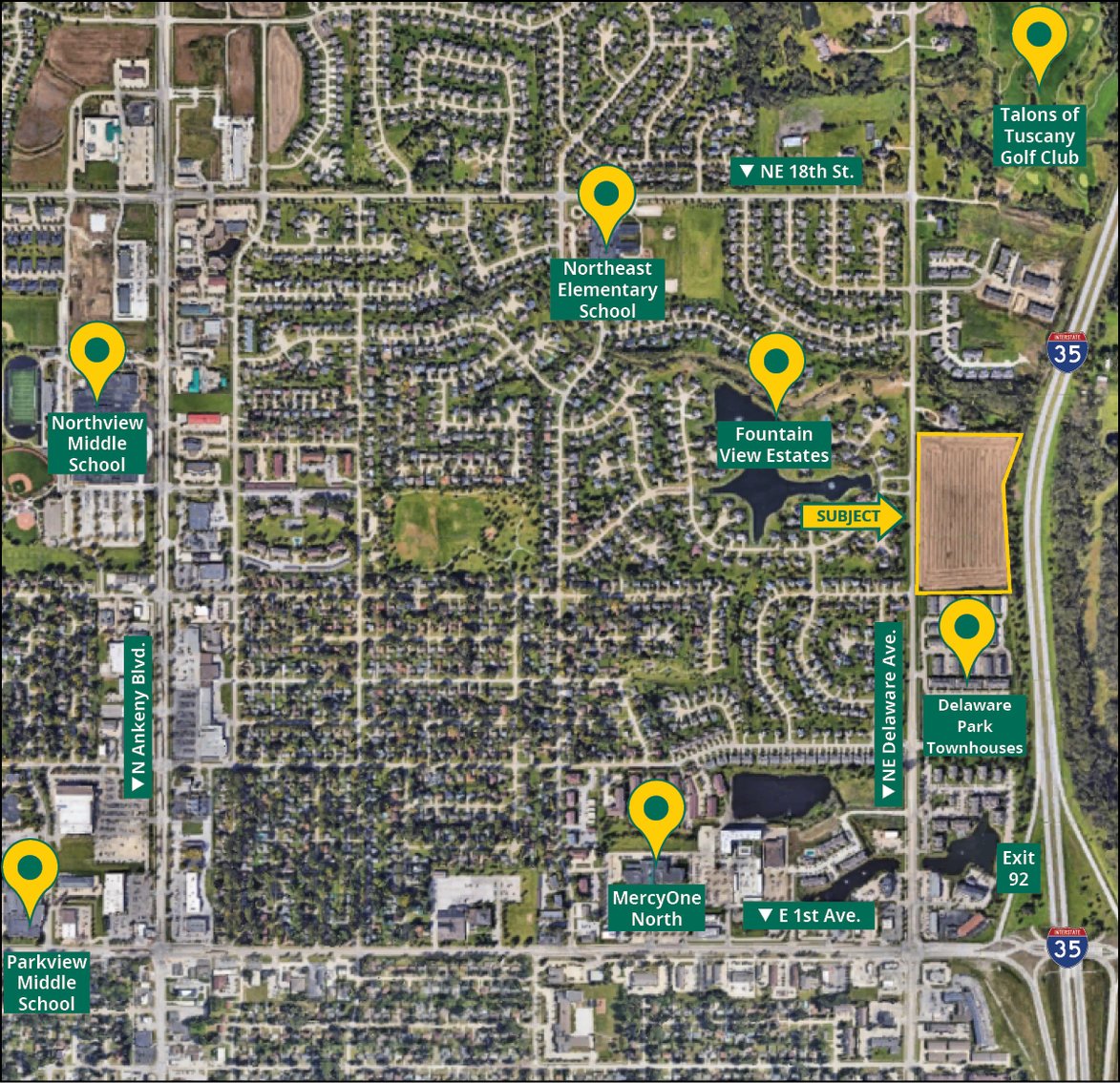 Image for Sale Pending - Polk Co., IA - 16.62 Ac., ml (000-4120-01)