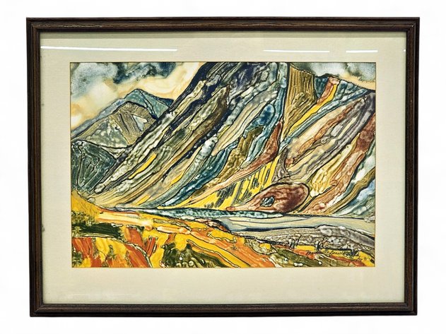 Marionette Donnell Stock Alaska Mountainscape