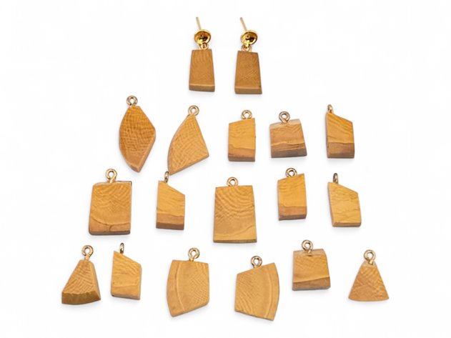 Mammoth Ivory Earrings & Charms