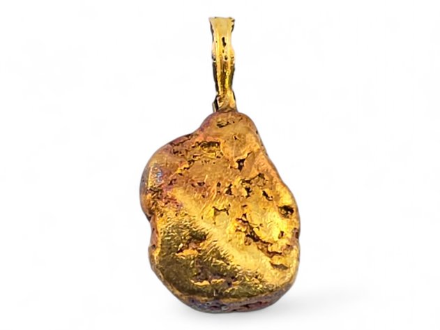 Alaska Gold Nugget Pendant