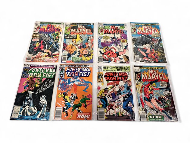 Marvel Ms. Marvel & Power Man and Iron Fist Comic Books