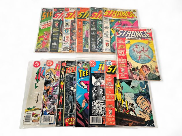 13x DC Comics - Strange Adventures, DC Comics Presents, Teen Titans & More