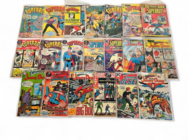 20x DC Superboy & Superman's Pal Jimmy Olsen Comic Books