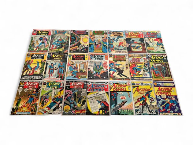 21x DC Action Comics Comic Books