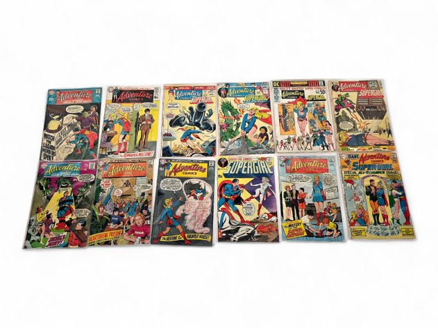 12x DC Adventure Comics - Superboy, Legion of Super-Heroes, Supergirl & More