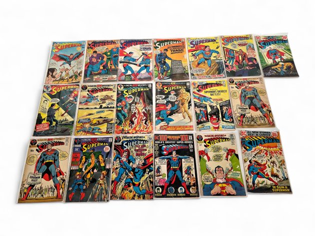 19x DC Superman Comic Books