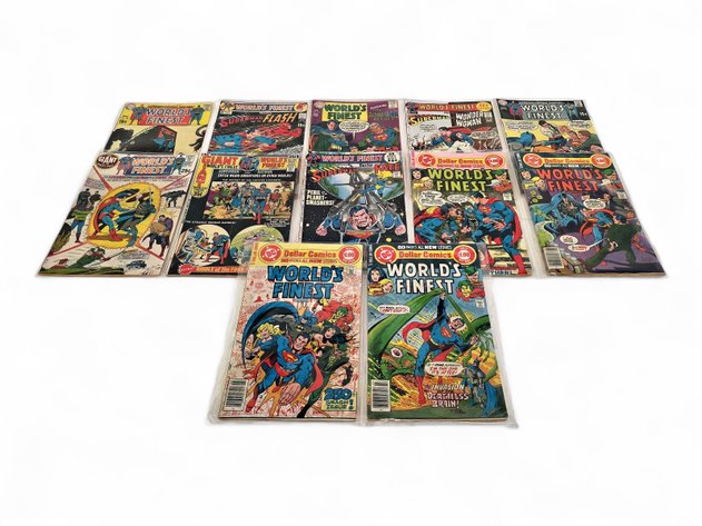 12x DC World's Finest Comic Books