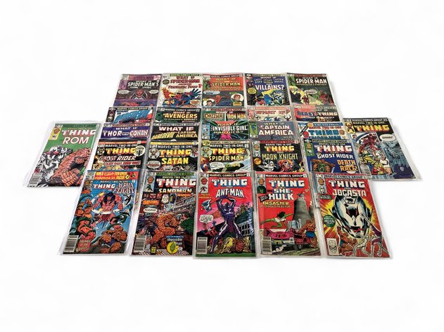 27x Marvel The Thing & What If? Comic Books