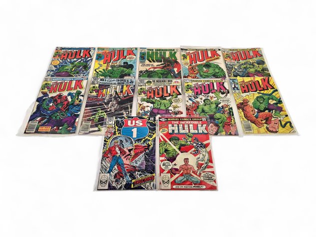 11x Marvel The Incredible Hulk Comic Books