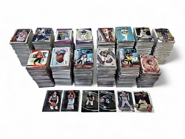 Football, Basketball & Baseball Trading Cards - Stephen Curry, Cameron Millar, Kaleb Johnson & More