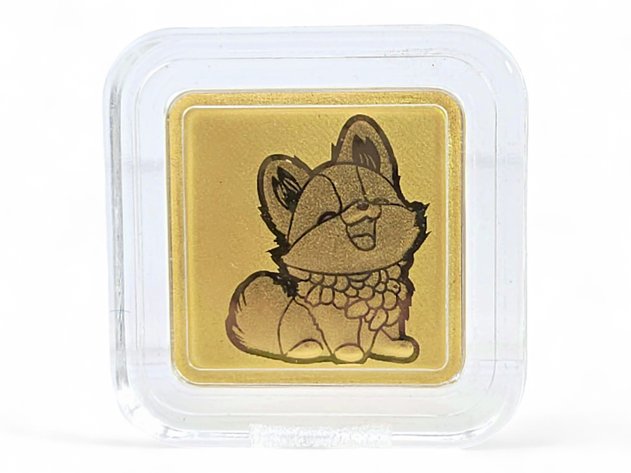 1 Gram .9999 Fine Gold Ingot