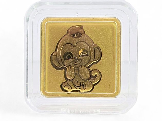 1 Gram .9999 Fine Gold Ingot