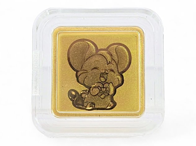 1 Gram .9999 Fine Gold Ingot