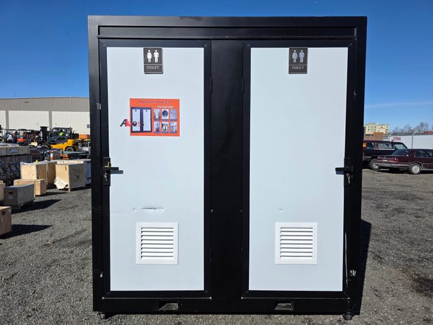 7' Double-Person Portable Restroom - ABOSS