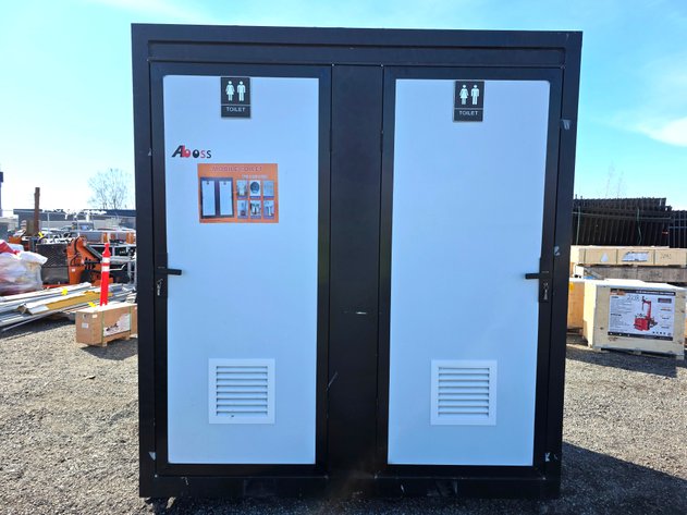 7' Double-Person Portable Restroom - ABOSS