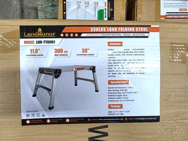 330 lb Load Folding Stool - LandHonor - LHR-TYX001