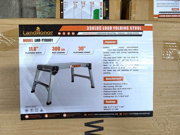 330 lb Load Folding Stool - LandHonor - LHR-TYX001