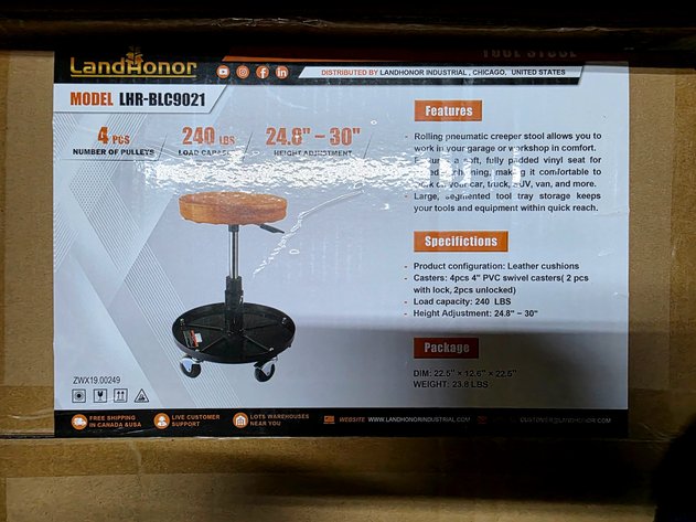 240 Lbs Tool Stool - LandHonor - LHR-BLC9021
