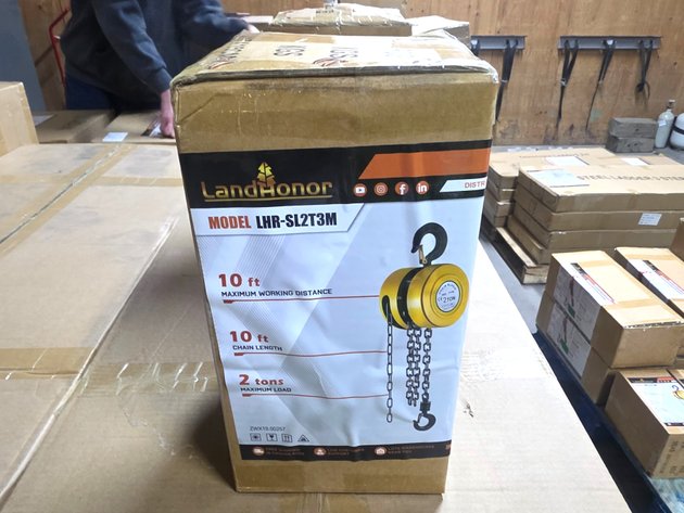 2-Ton Hand Chain Hoist - LandHonor - LHR-SL2T3M