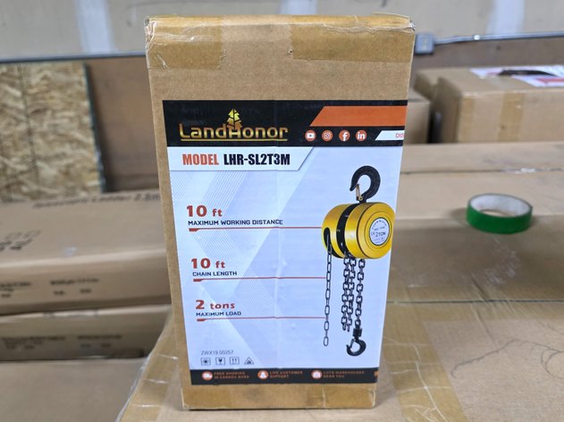 2-Ton Hand Chain Hoist - LandHonor - LHR-SL2T3M