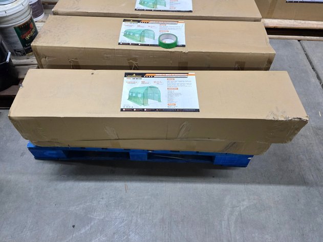 12' x 7' x 7' Walk-in Greenhouse - LandHonor - LHR-WG1207