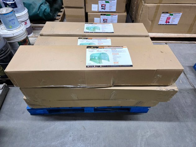 12' x 7' x 7' Walk-in Greenhouse - LandHonor - LHR-WG1207