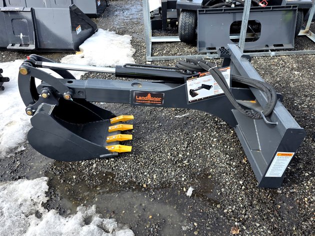 Big Arm Backhoe Attachment for Skid Steer - LandHonor - BH-12-72D
