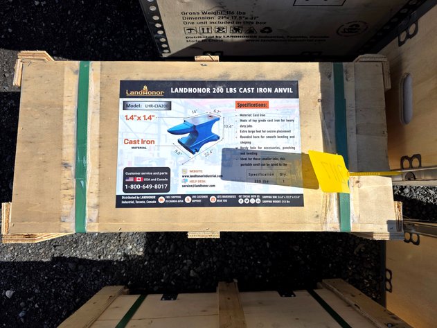 200 Lb Cast Iron Anvil - LandHonor - LHR-CIA200