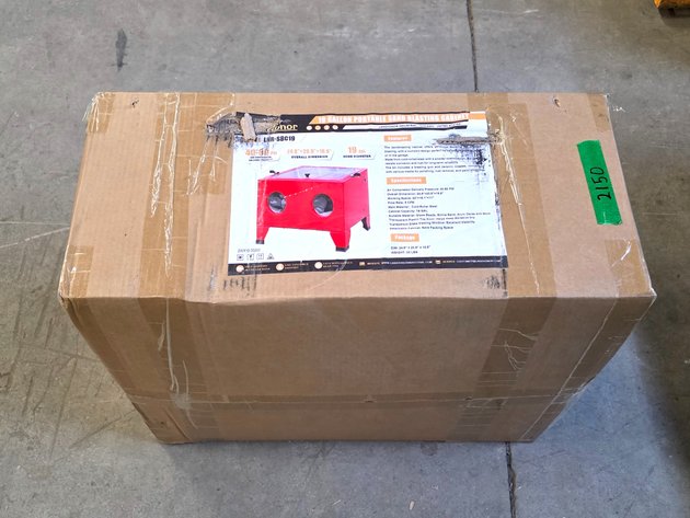 19-Gallon Portable Sand Blasting Cabinet - LandHonor - LHR-SBC19