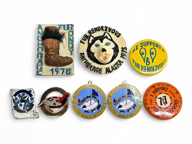 1975-1979 Fur Rendezvous Pins